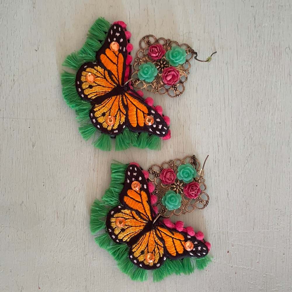 Monarch Butterfly Earrings